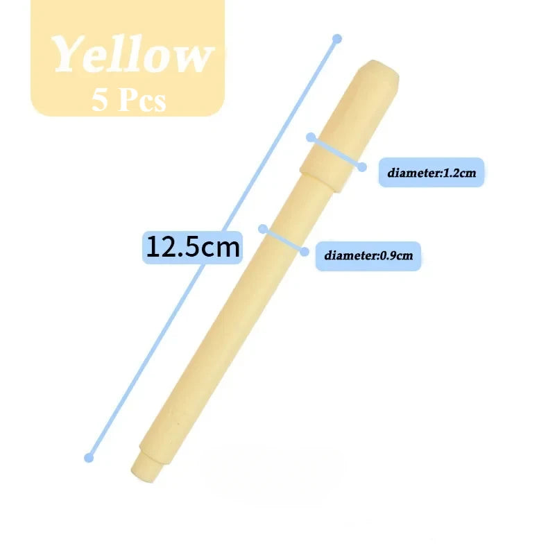 5 Pcs Pencil extender art pen grip pen holder sketching pencil colored pencil case extension art supplies school office supplies