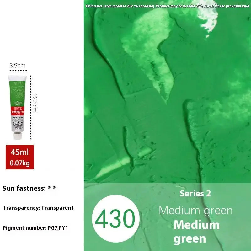 Winsor&Newton 45ML Oil Paint,Colorful Professionals Artist Drawing Tools for Canvas Wood,Crafts,Paper Art Stationery Supplies