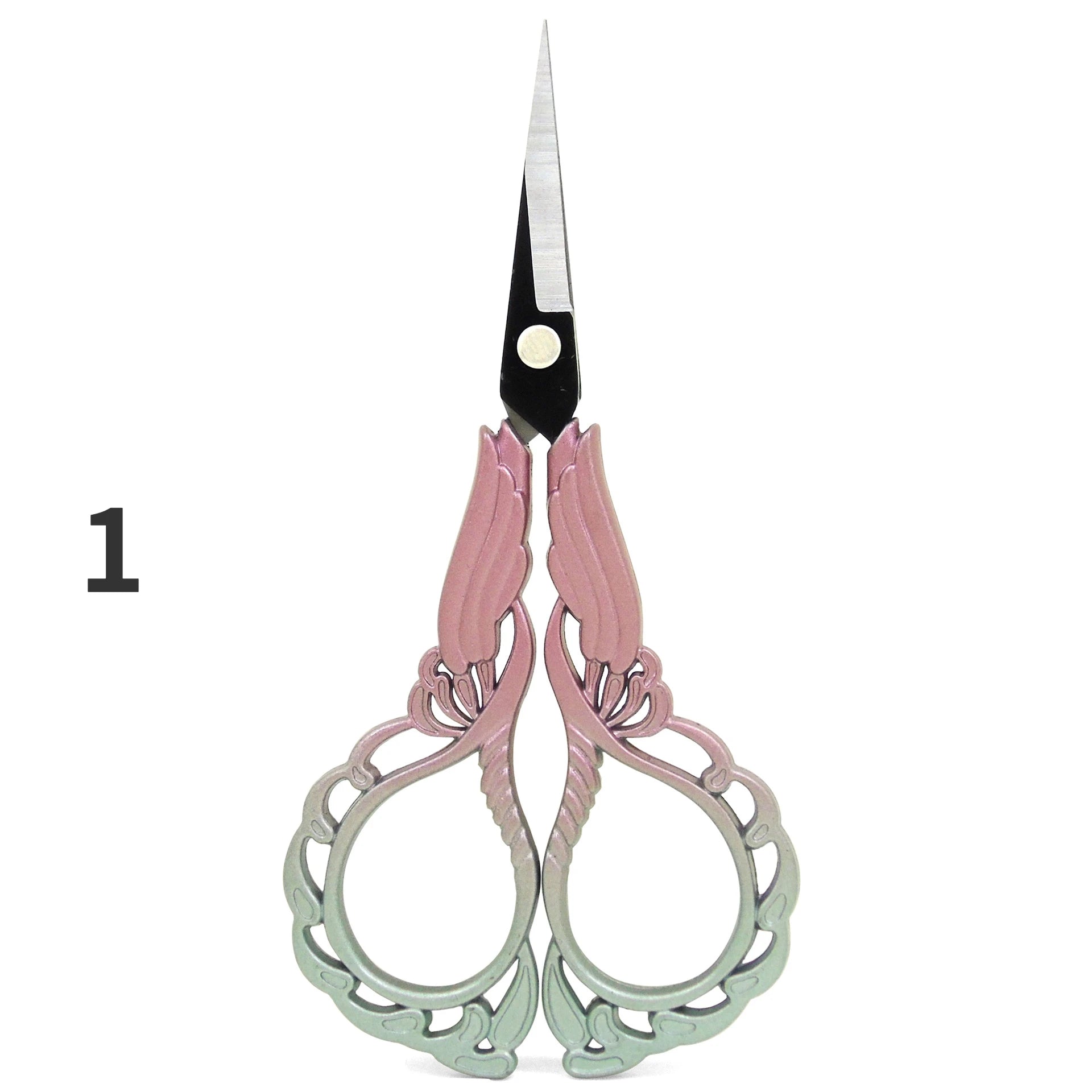 Mr. Paper Vintage Orchid Shaped Scissors High Appearance Creative Multifunctional Daily Tailor Clips Art Supplies 3 Style