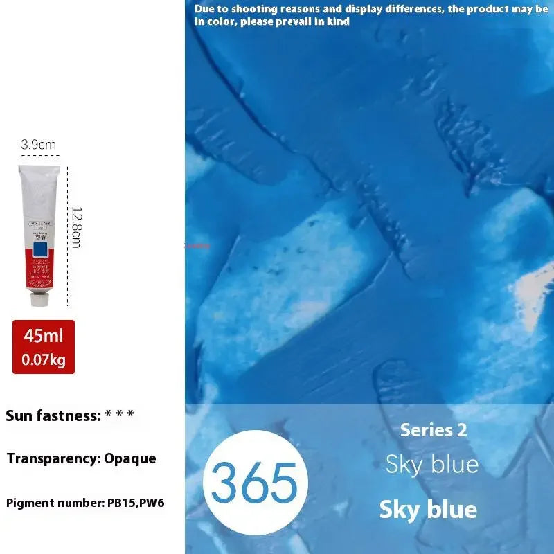 Winsor&Newton 45ML Oil Paint,Colorful Professionals Artist Drawing Tools for Canvas Wood,Crafts,Paper Art Stationery Supplies