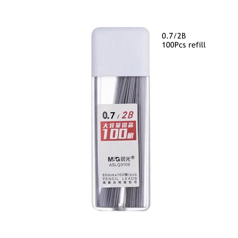 0.5/0.7mm Automatic Pencils Set HB/2B Refill Mechanical Pencil For Drawing Sketching Students School Supplies Cute Stationery