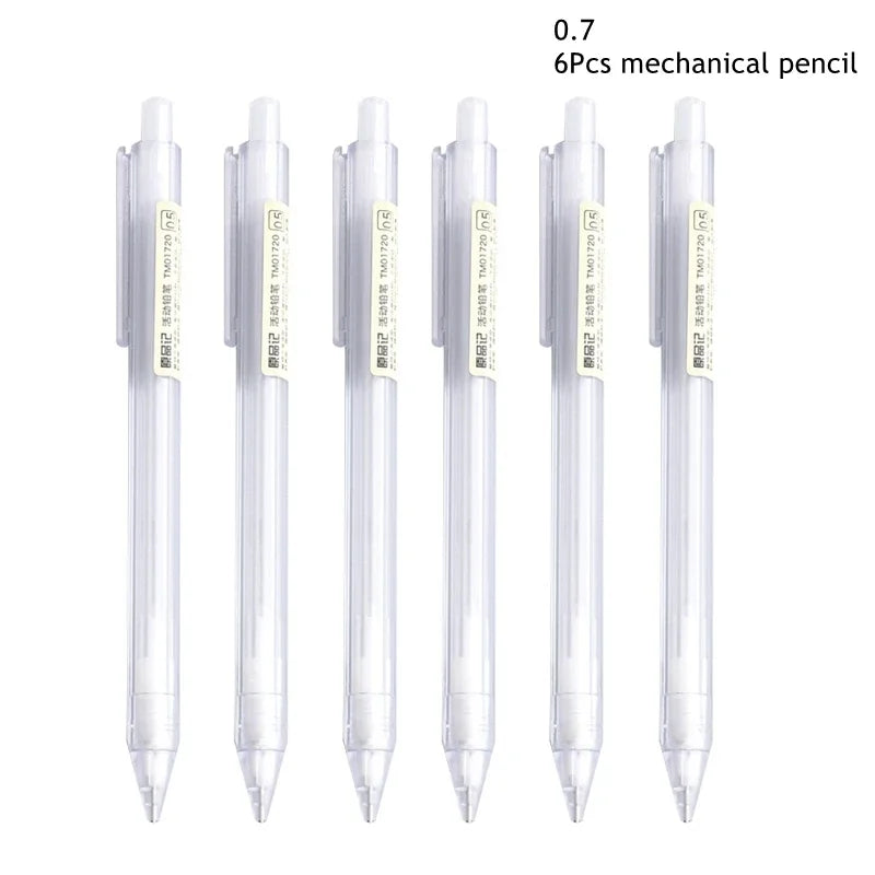 0.5/0.7mm Automatic Pencils Set HB/2B Refill Mechanical Pencil For Drawing Sketching Students School Supplies Cute Stationery