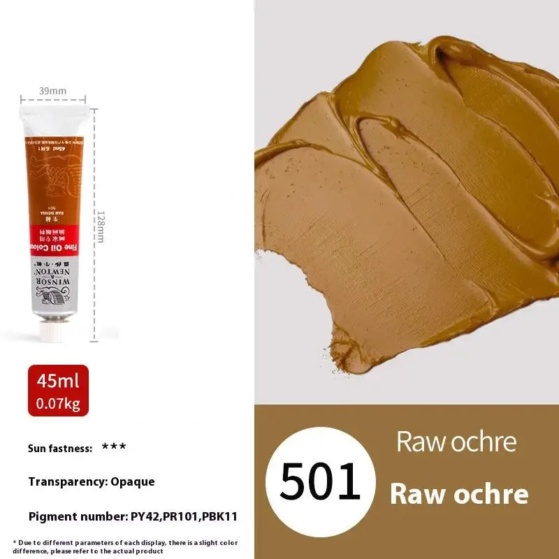 Winsor&Newton 45ML Oil Paint,Colorful Professionals Artist Drawing Tools for Canvas Wood,Crafts,Paper Art Stationery Supplies