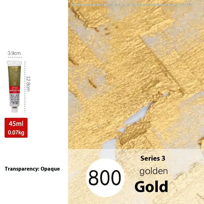 Winsor&Newton 45ML Oil Paint,Colorful Professionals Artist Drawing Tools for Canvas Wood,Crafts,Paper Art Stationery Supplies