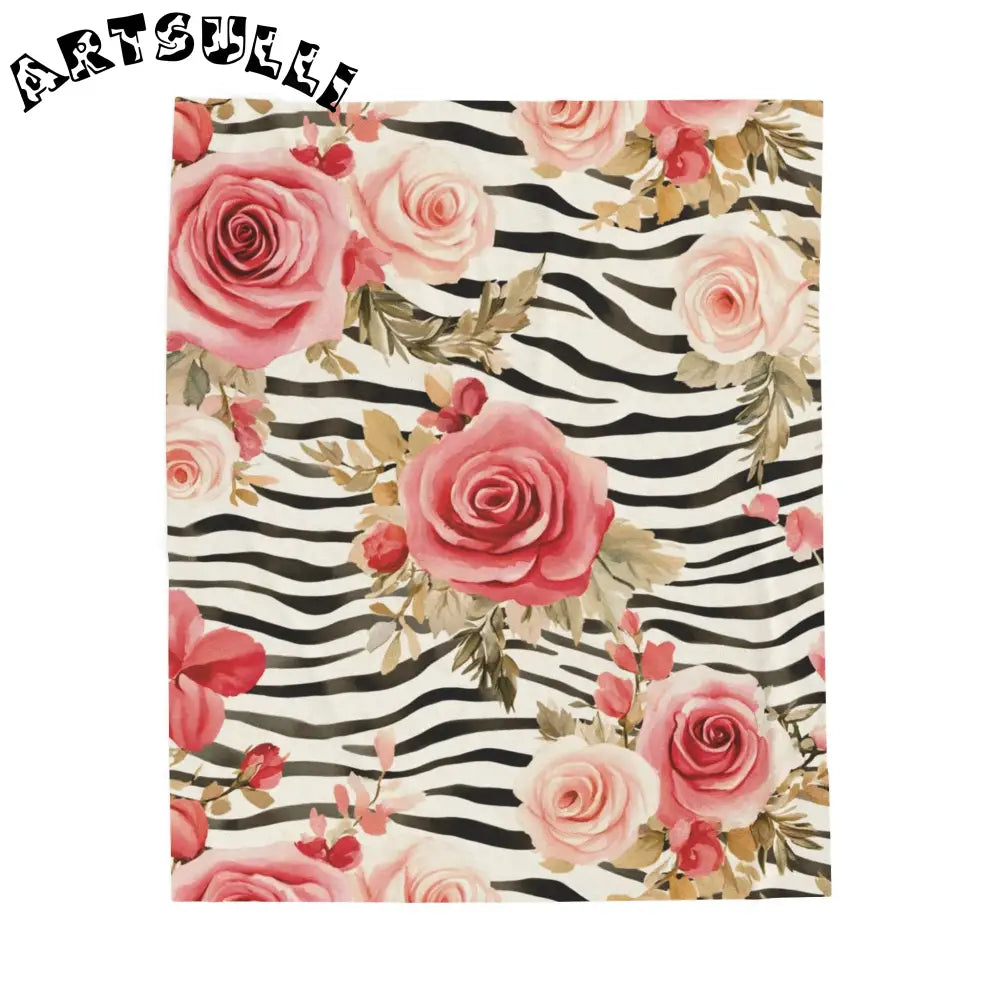 Velveteen Plush Blanket, Artsulli - Art is Long, Life is Short, All Over Prints, Size, 50" × 60", , , , , 50786465872667162693