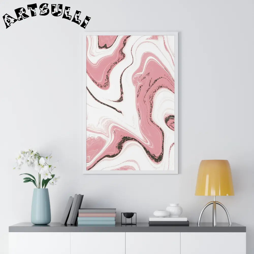 Vertical Framed Poster, Artsulli - Art is Long, Life is Short, Poster, , , , , , , 