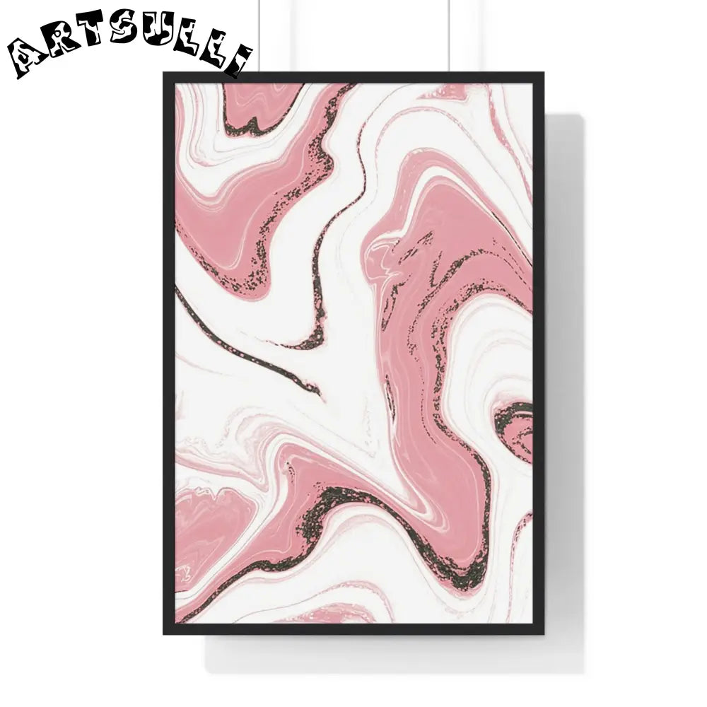Vertical Framed Poster, Artsulli - Art is Long, Life is Short, Poster, Size, 24″ x 36″, Color, Black, , , 46291257835946395373
