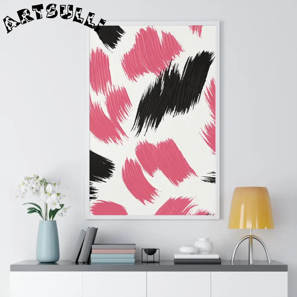 Vertical Framed Poster, Artsulli - Art is Long, Life is Short, Poster, , , , , , , 