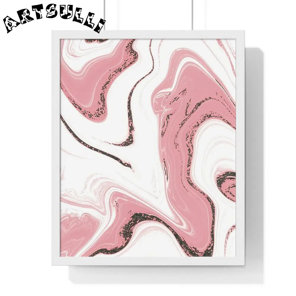 Vertical Framed Poster, Artsulli - Art is Long, Life is Short, Poster, Size, 16" x 20", Color, White, , , 26298079471180067942