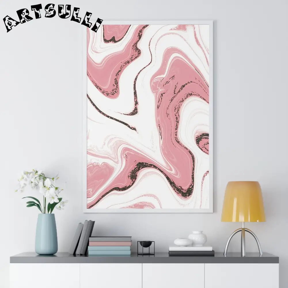 Vertical Framed Poster, Artsulli - Art is Long, Life is Short, Poster, , , , , , , 