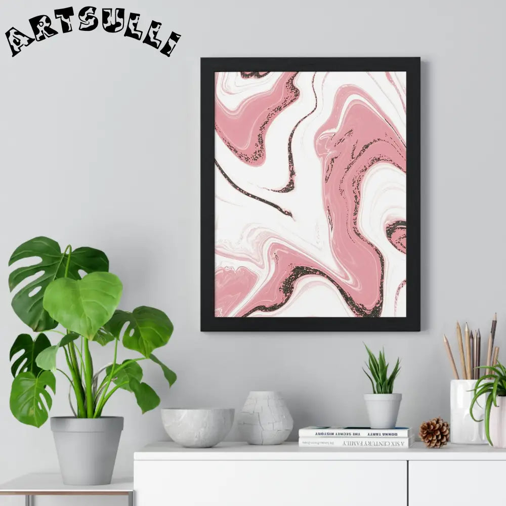Vertical Framed Poster, Artsulli - Art is Long, Life is Short, Poster, , , , , , , 