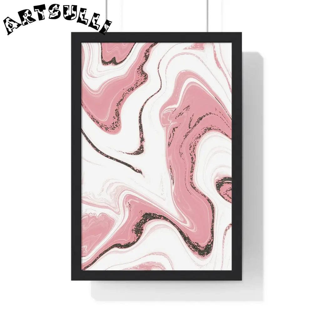 Vertical Framed Poster, Artsulli - Art is Long, Life is Short, Poster, Size, 12″ x 18″, Color, Black, , , 14378783890904060395