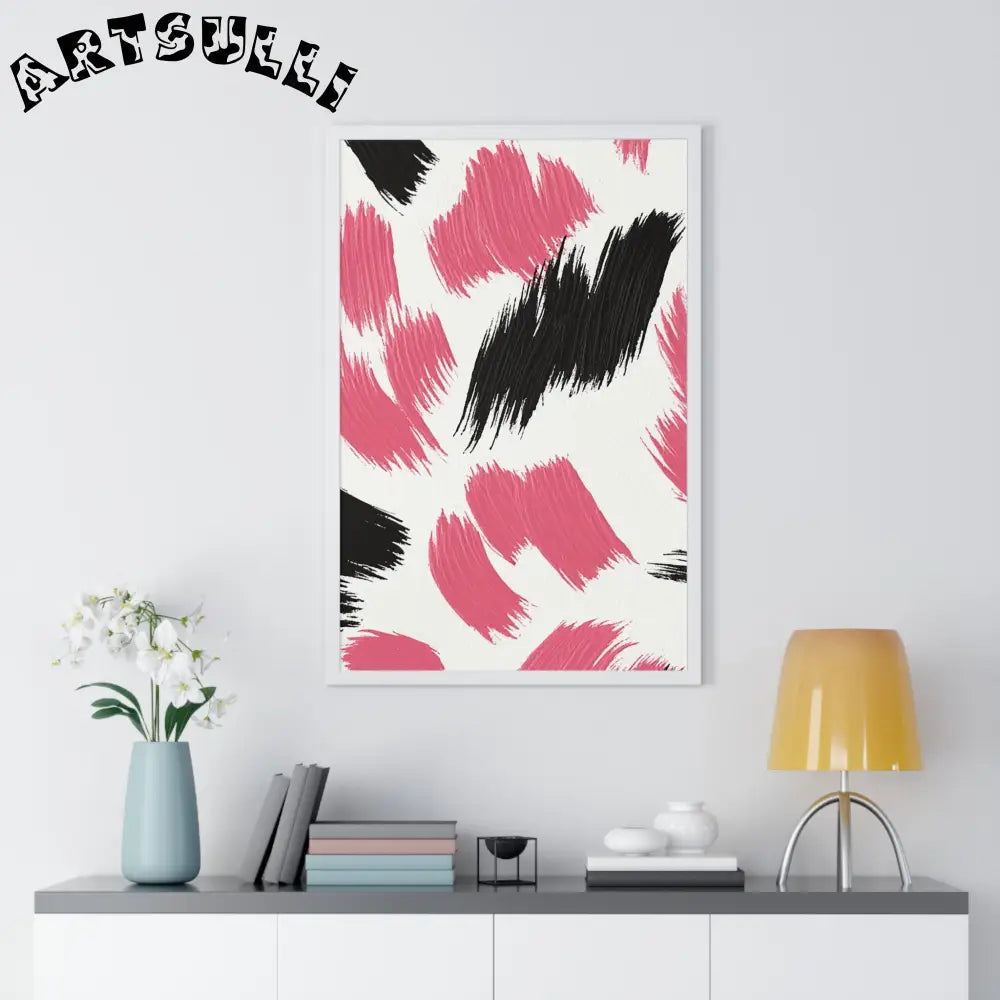 Vertical Framed Poster, Artsulli - Art is Long, Life is Short, Poster, , , , , , , 