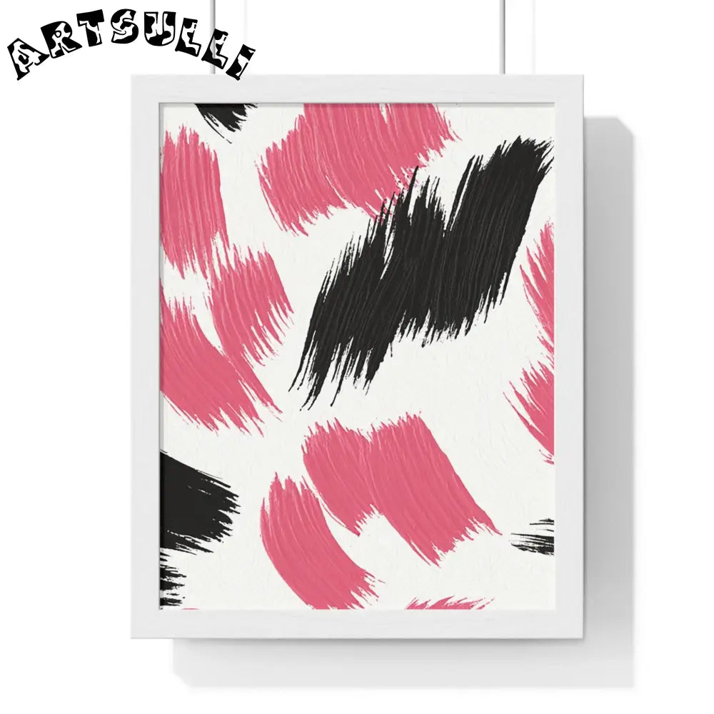 Vertical Framed Poster, Artsulli - Art is Long, Life is Short, Poster, Size, 11″ x 14″, Color, White, , , 33275543484146281211