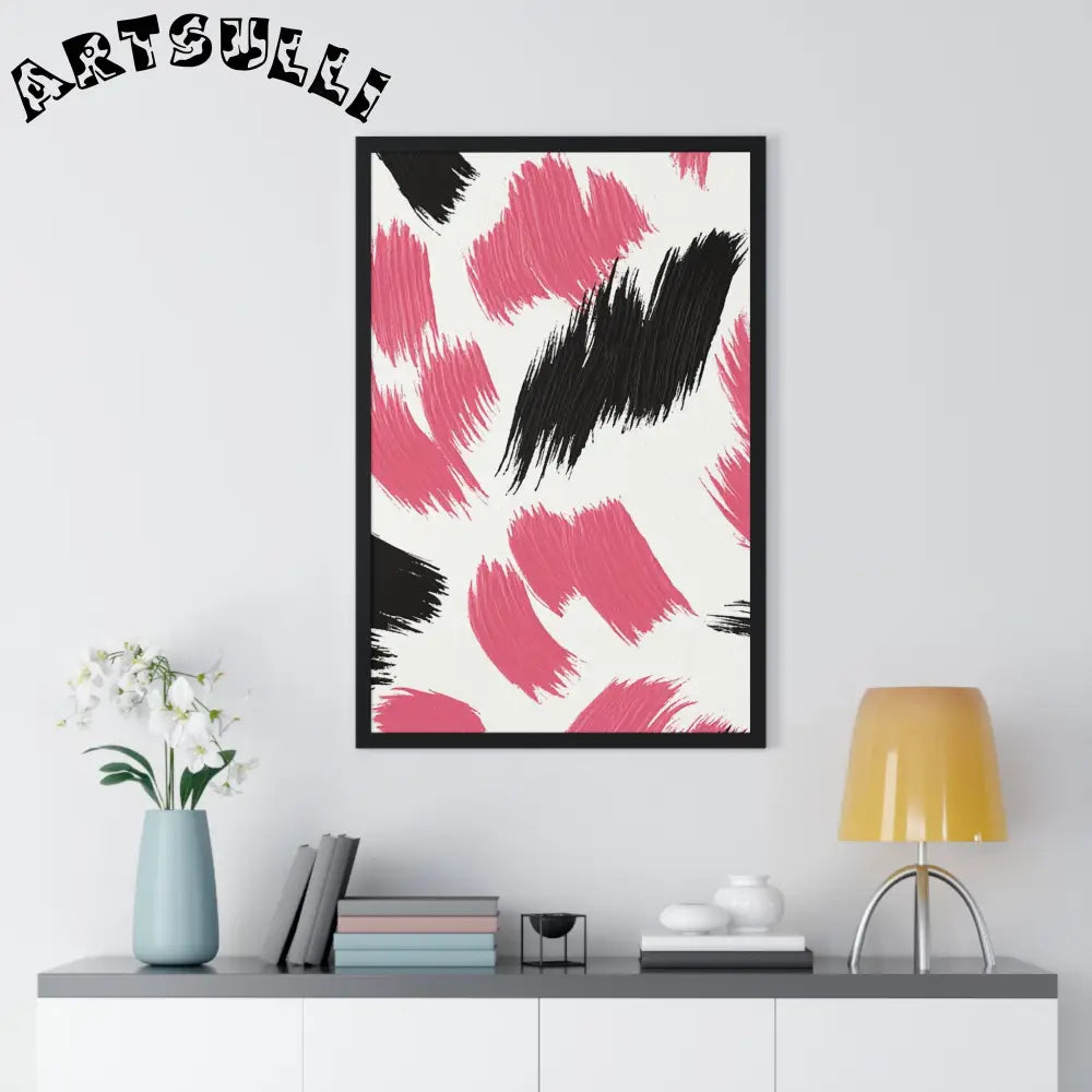 Vertical Framed Poster, Artsulli - Art is Long, Life is Short, Poster, , , , , , , 