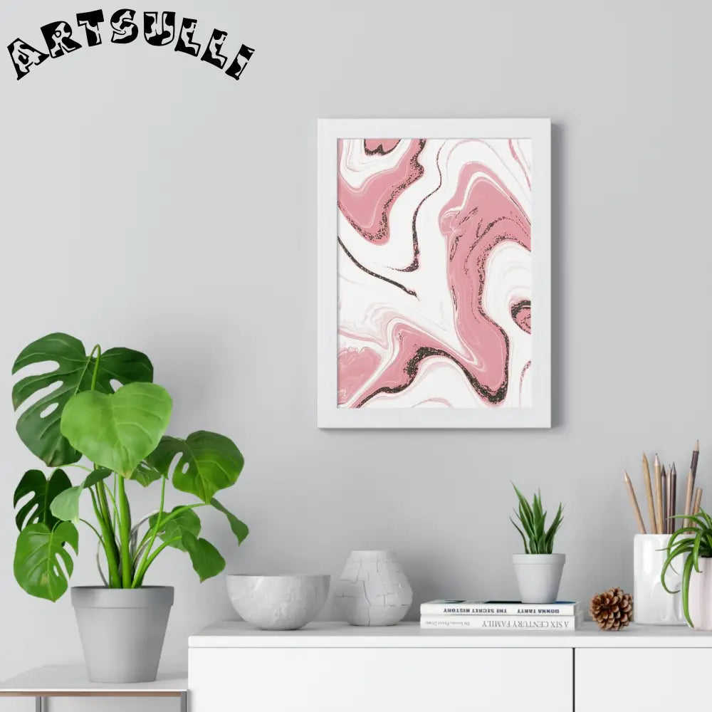 Vertical Framed Poster, Artsulli - Art is Long, Life is Short, Poster, , , , , , , 