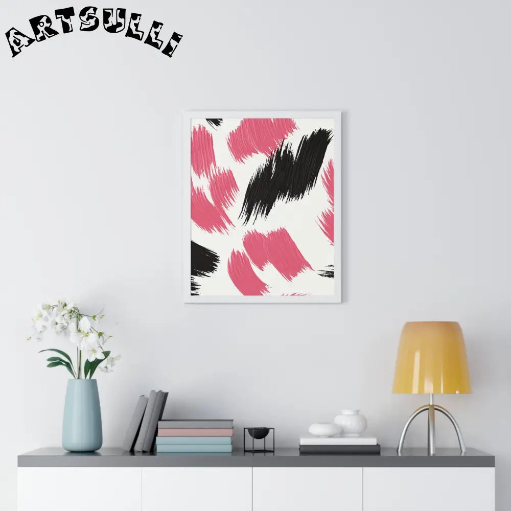 Vertical Framed Poster, Artsulli - Art is Long, Life is Short, Poster, , , , , , , 