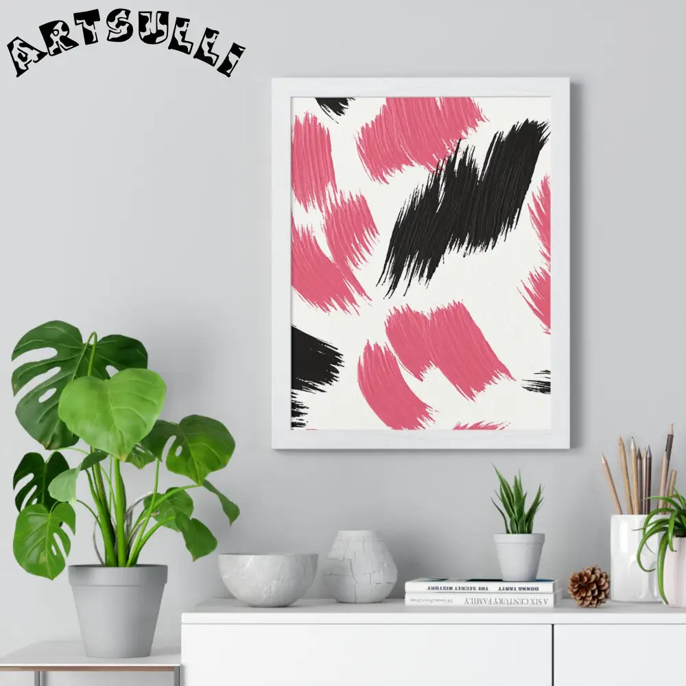 Vertical Framed Poster, Artsulli - Art is Long, Life is Short, Poster, , , , , , , 