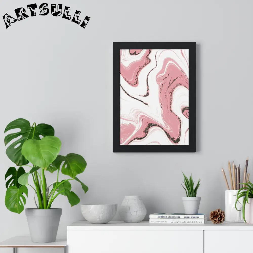 Vertical Framed Poster, Artsulli - Art is Long, Life is Short, Poster, , , , , , , 