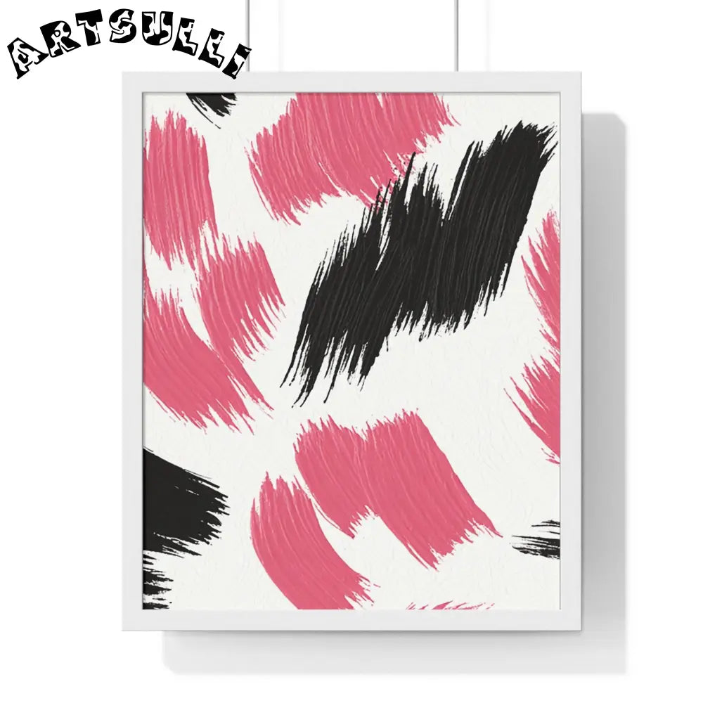 Vertical Framed Poster, Artsulli - Art is Long, Life is Short, Poster, Size, 16" x 20", Color, White, , , 24161198484719337182