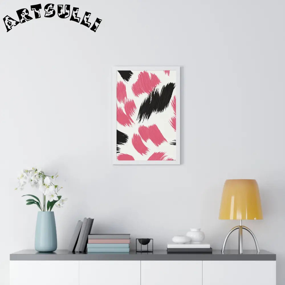 Vertical Framed Poster, Artsulli - Art is Long, Life is Short, Poster, , , , , , , 