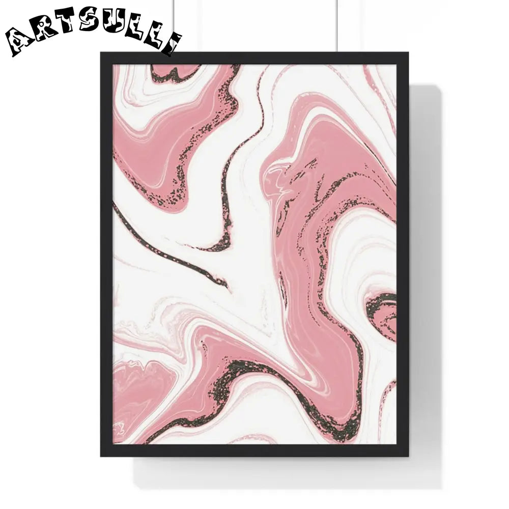 Vertical Framed Poster, Artsulli - Art is Long, Life is Short, Poster, Size, 18″ x 24″, Color, Black, , , 14075296556850270191