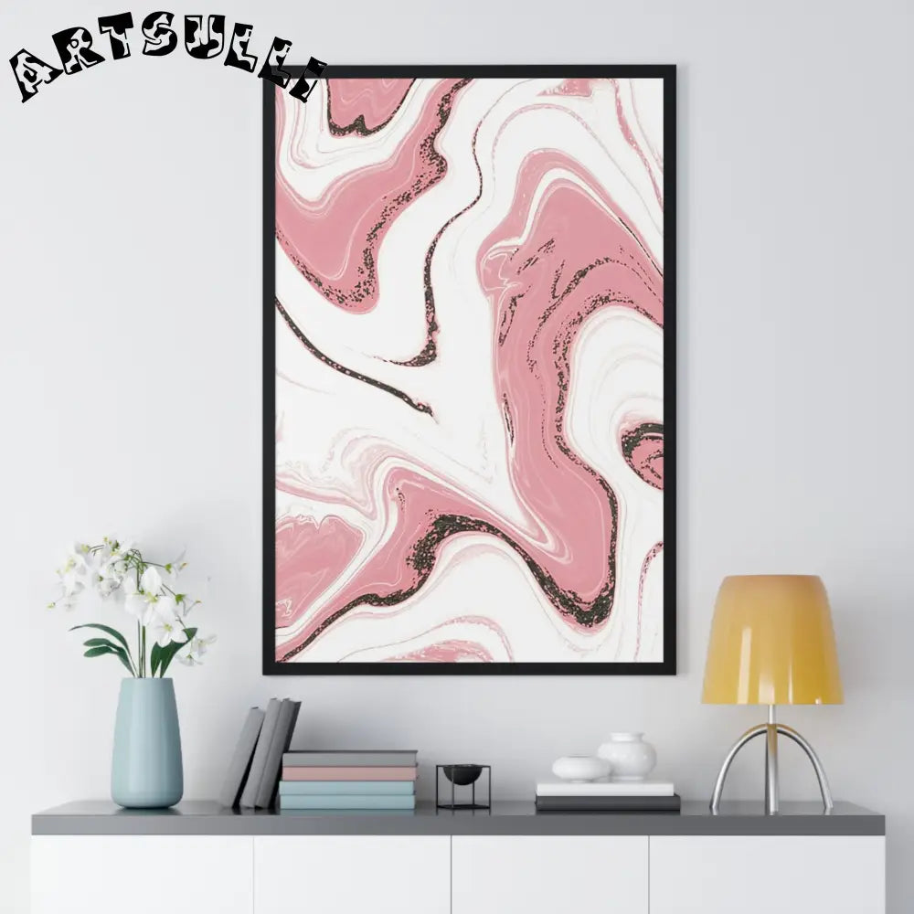 Vertical Framed Poster, Artsulli - Art is Long, Life is Short, Poster, , , , , , , 