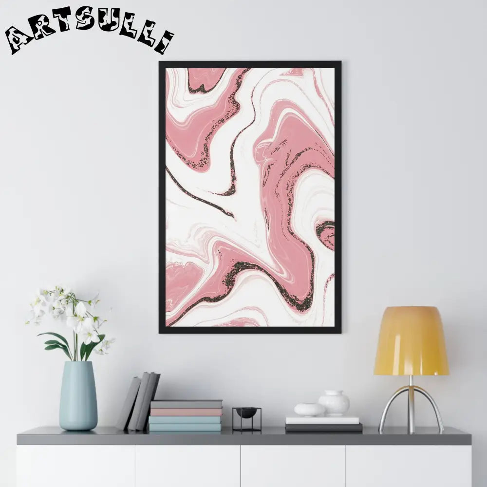 Vertical Framed Poster, Artsulli - Art is Long, Life is Short, Poster, , , , , , , 