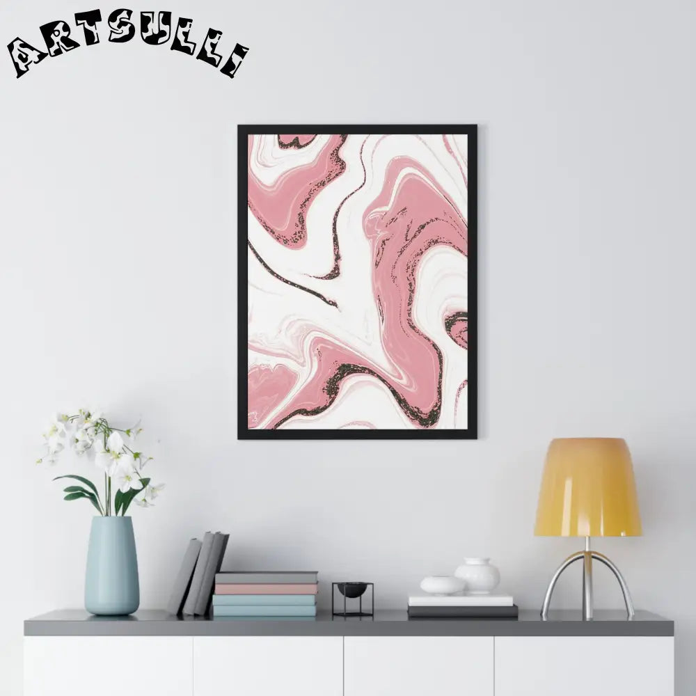 Vertical Framed Poster, Artsulli - Art is Long, Life is Short, Poster, , , , , , , 
