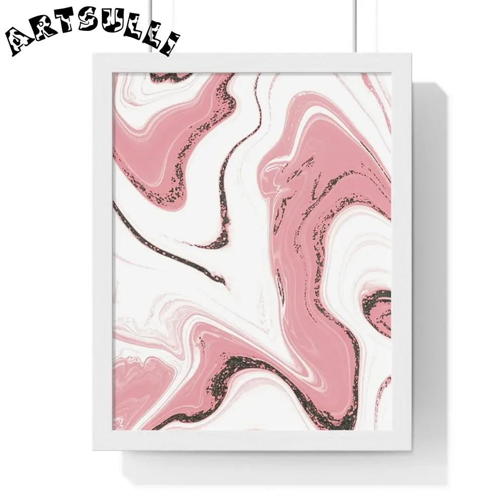 Vertical Framed Poster, Artsulli - Art is Long, Life is Short, Poster, Size, 11″ x 14″, Color, White, , , 15032505774847465335