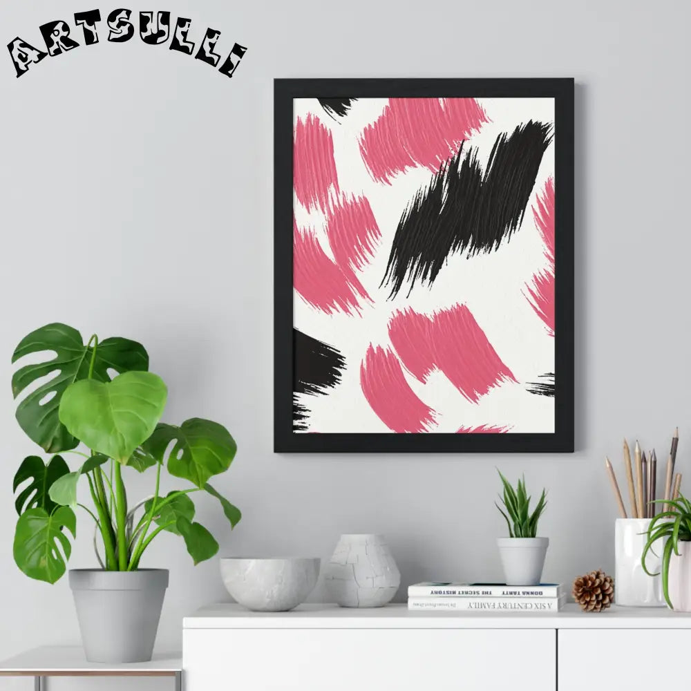 Vertical Framed Poster, Artsulli - Art is Long, Life is Short, Poster, , , , , , , 