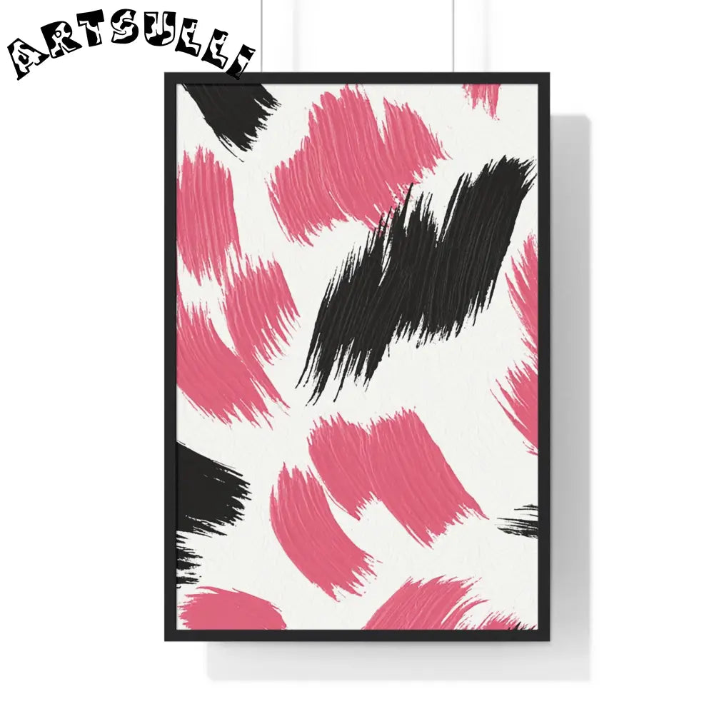Vertical Framed Poster, Artsulli - Art is Long, Life is Short, Poster, Size, 24″ x 36″, Color, Black, , , 87996833596020730536