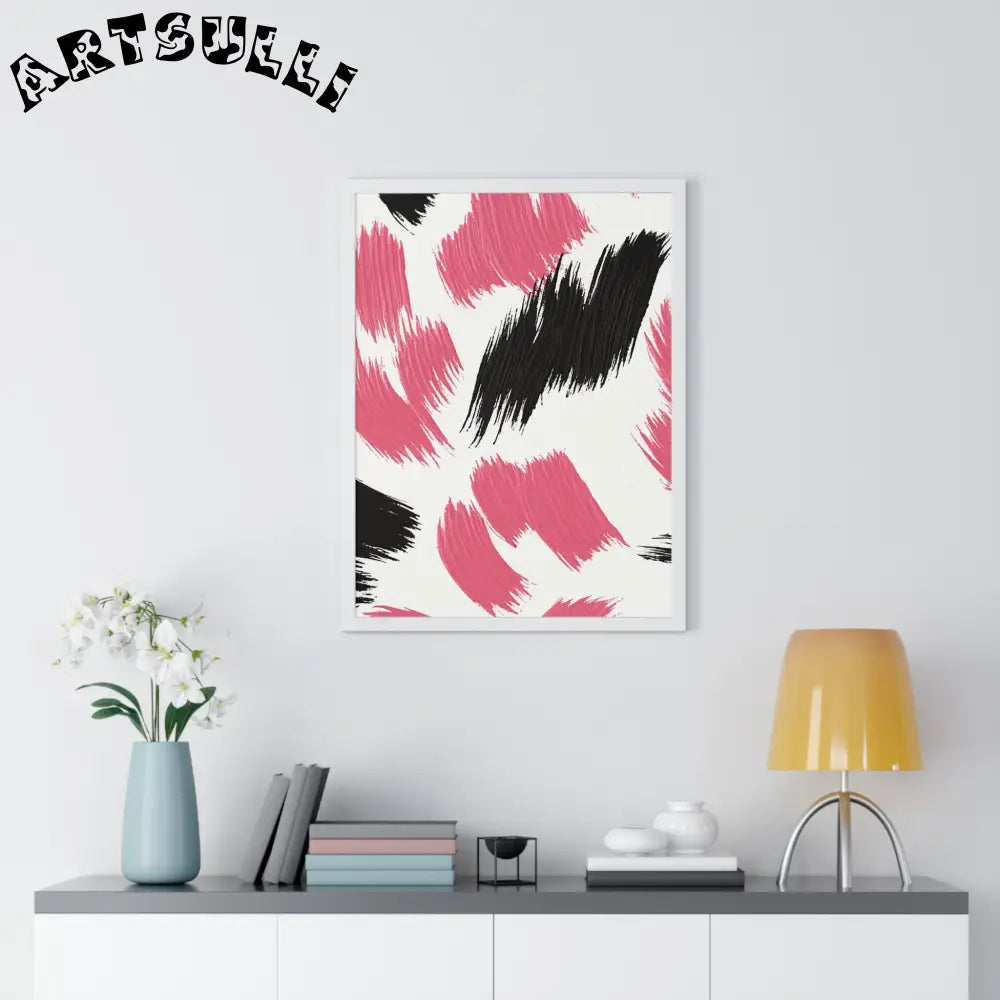 Vertical Framed Poster, Artsulli - Art is Long, Life is Short, Poster, , , , , , , 