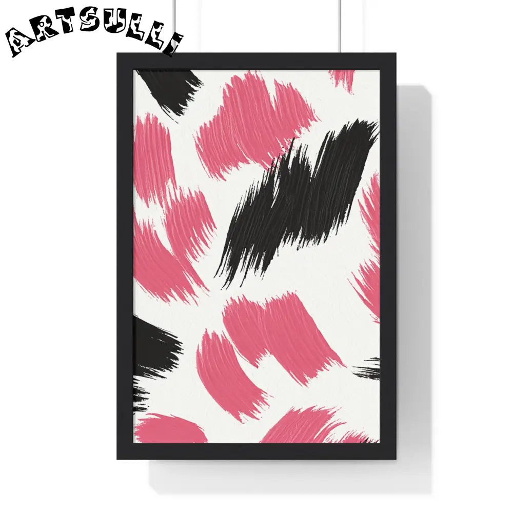Vertical Framed Poster, Artsulli - Art is Long, Life is Short, Poster, Size, 12″ x 18″, Color, Black, , , 82304529393796505631