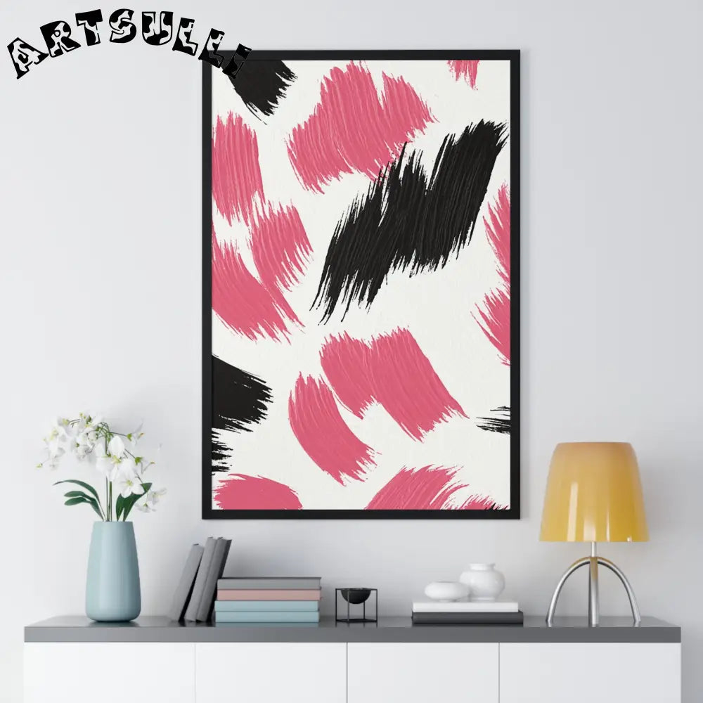 Vertical Framed Poster, Artsulli - Art is Long, Life is Short, Poster, , , , , , , 
