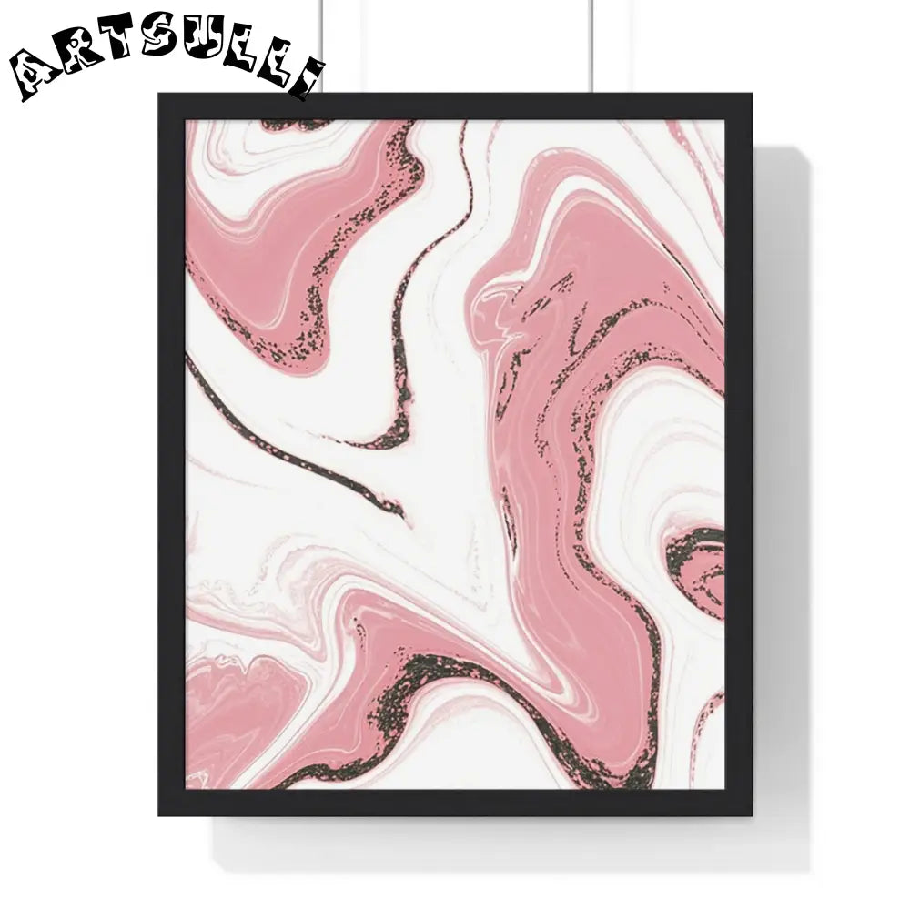 Vertical Framed Poster, Artsulli - Art is Long, Life is Short, Poster, Size, 16" x 20", Color, Black, , , 36037352699870402532
