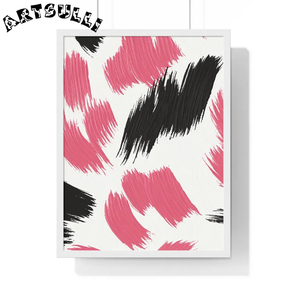 Vertical Framed Poster, Artsulli - Art is Long, Life is Short, Poster, Size, 18″ x 24″, Color, White, , , 75900096229828462961
