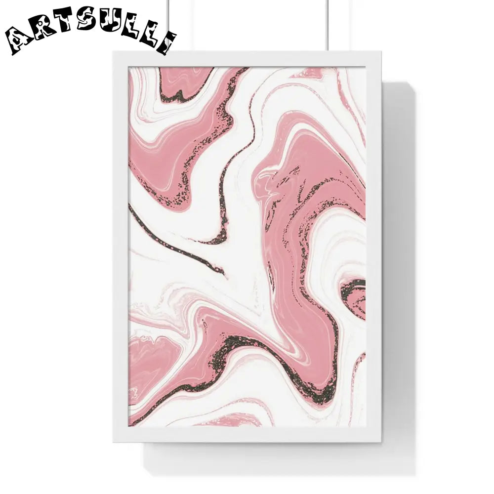 Vertical Framed Poster, Artsulli - Art is Long, Life is Short, Poster, Size, 12″ x 18″, Color, White, , , 16036414773298077184
