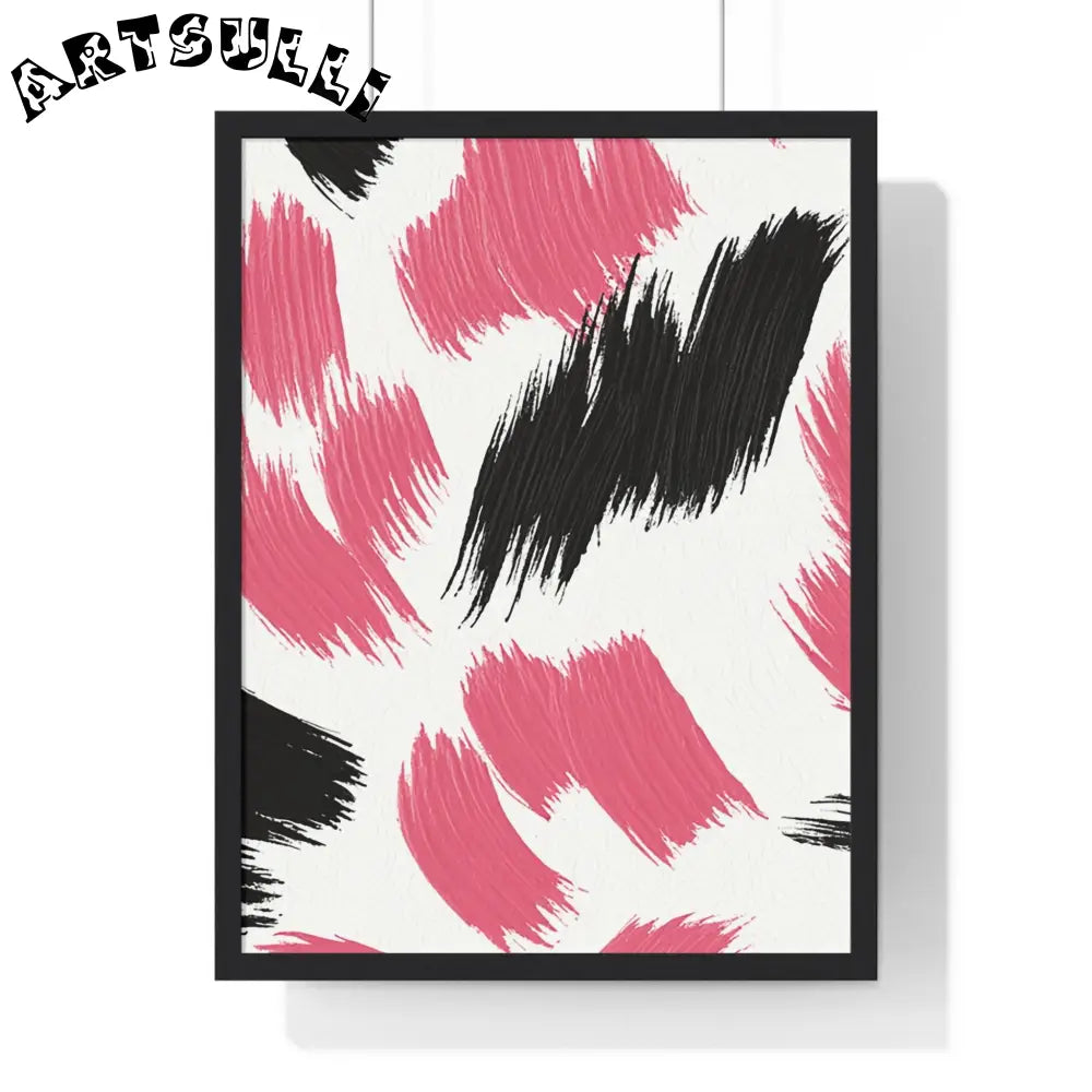 Vertical Framed Poster, Artsulli - Art is Long, Life is Short, Poster, Size, 18″ x 24″, Color, Black, , , 96683781936340252898