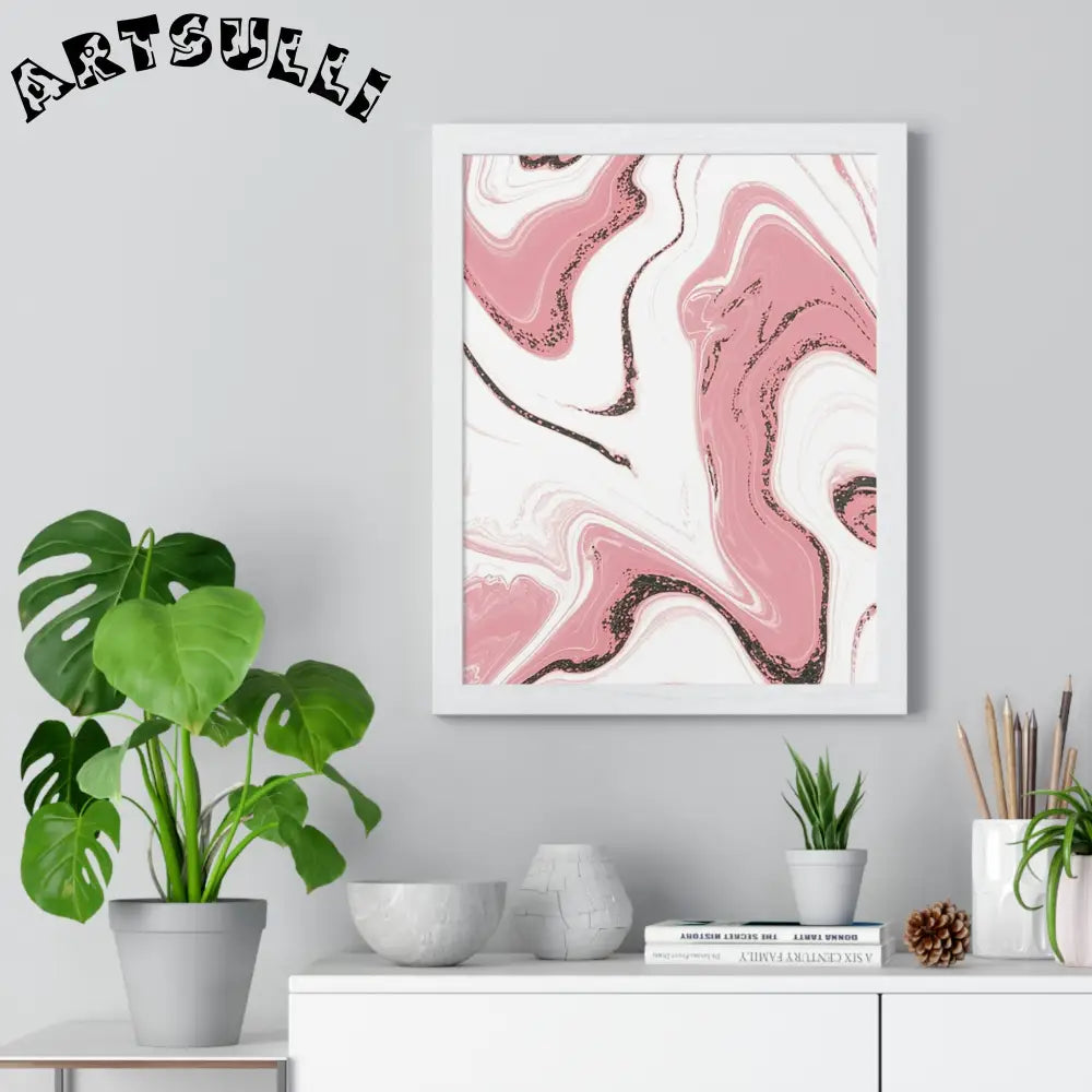 Vertical Framed Poster, Artsulli - Art is Long, Life is Short, Poster, , , , , , , 