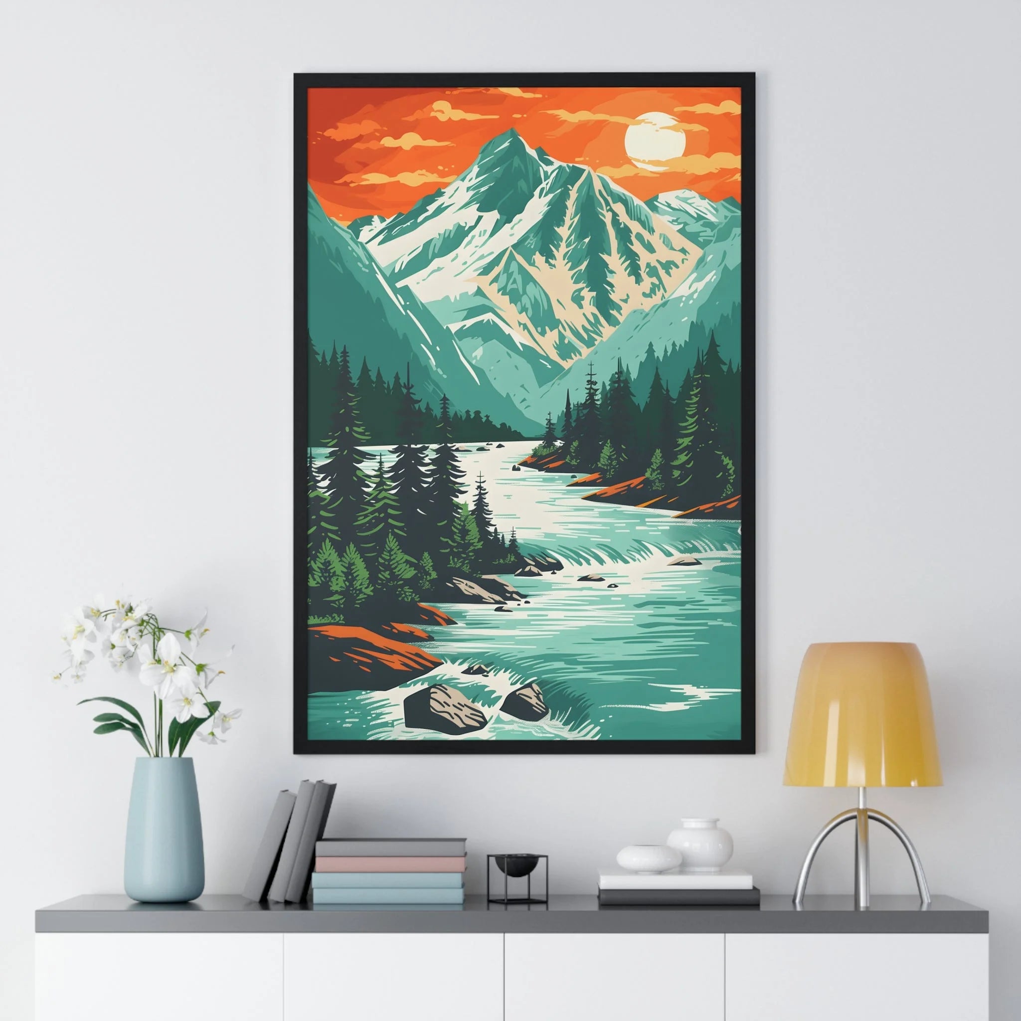 Buy The Best By Artsulli x Color Printify - Vertical Framed Poster - 2025