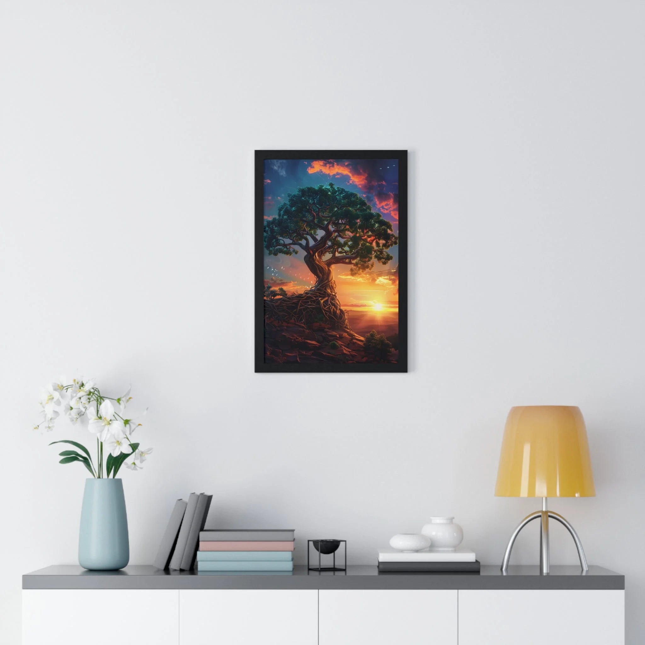 Buy The Best By Artsulli x Color Printify - Vertical Framed Poster - 2025