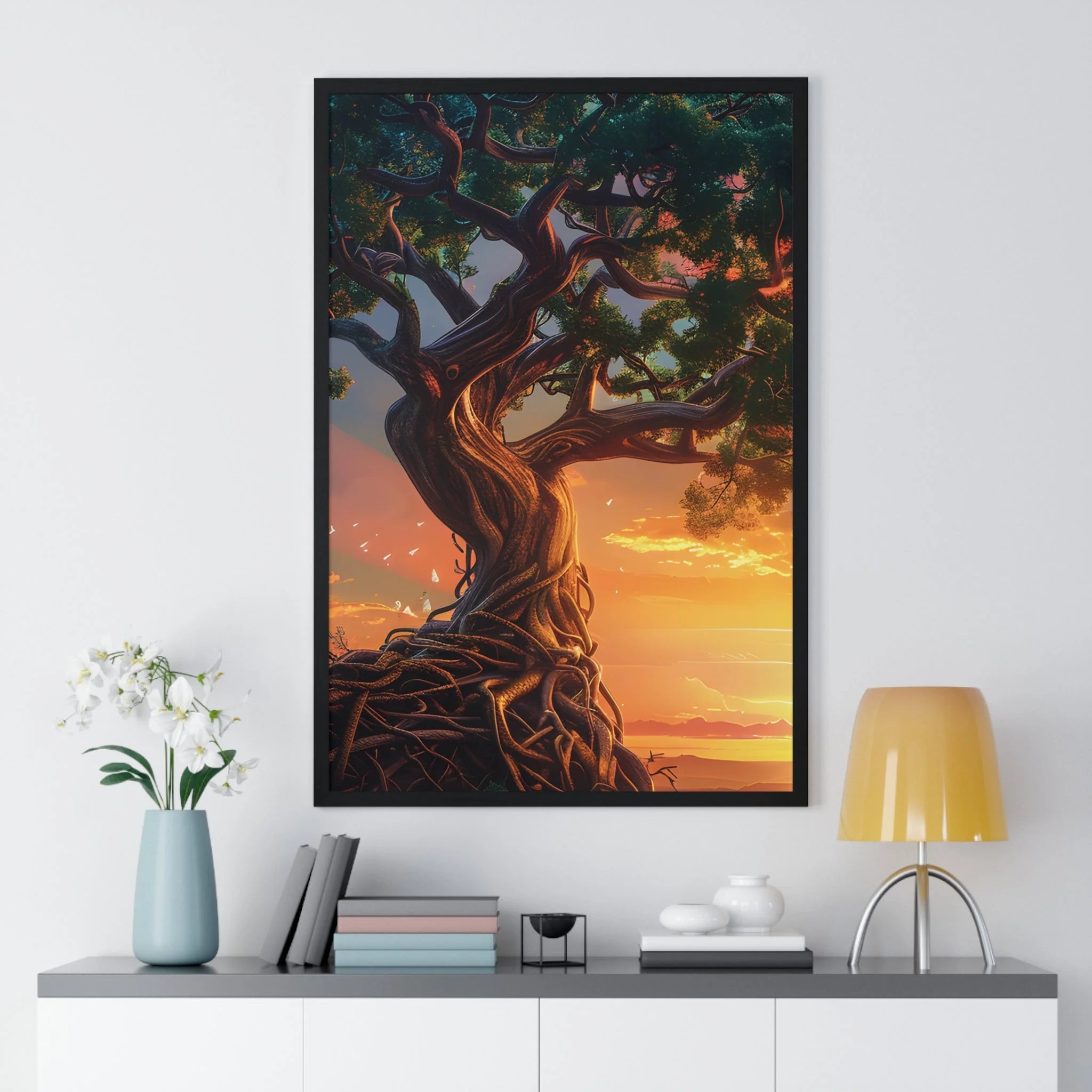 Buy The Best By Artsulli x Color Printify - Vertical Framed Poster - 2025