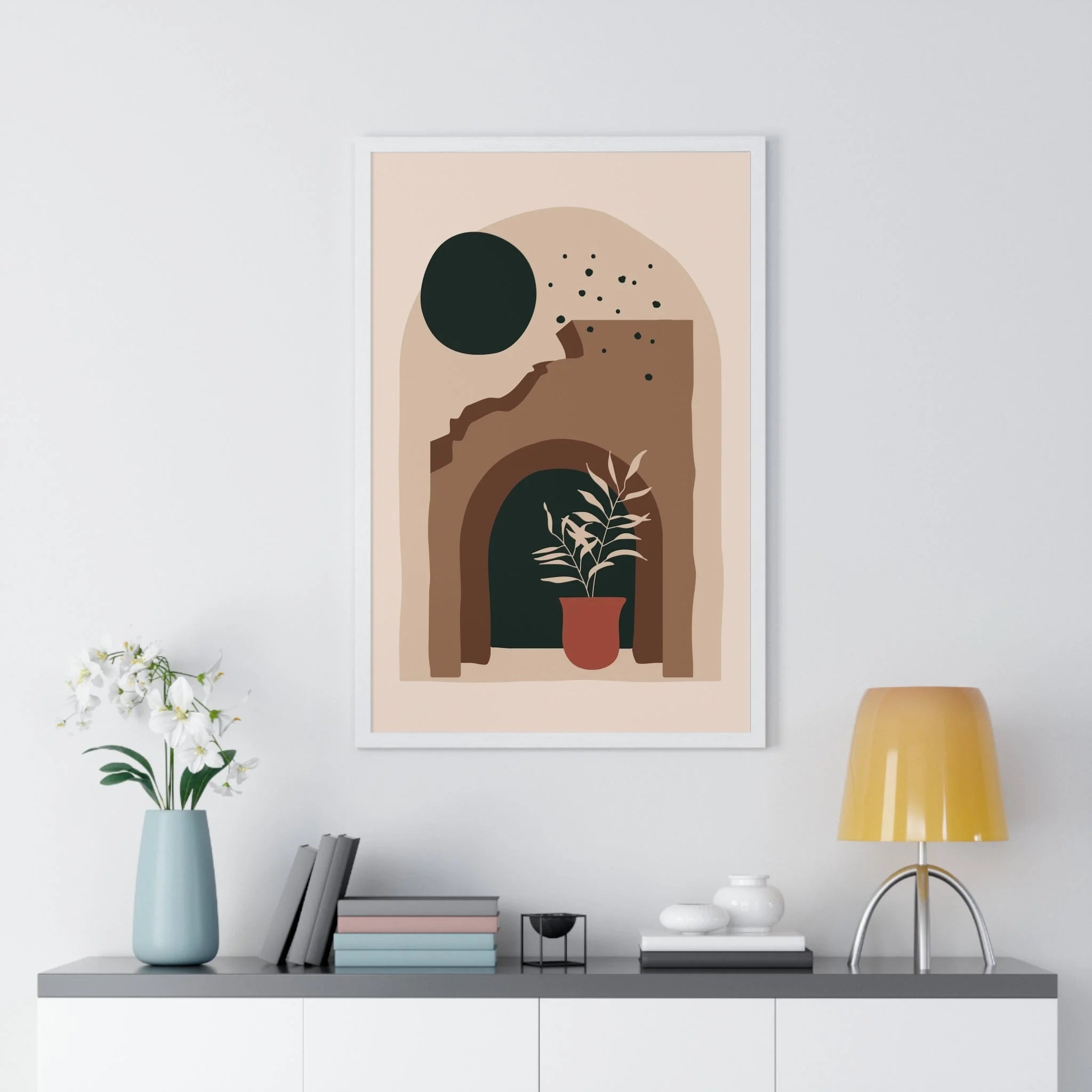 Buy The Best By Artsulli x Color Printify - Vertical Framed Poster - 2025