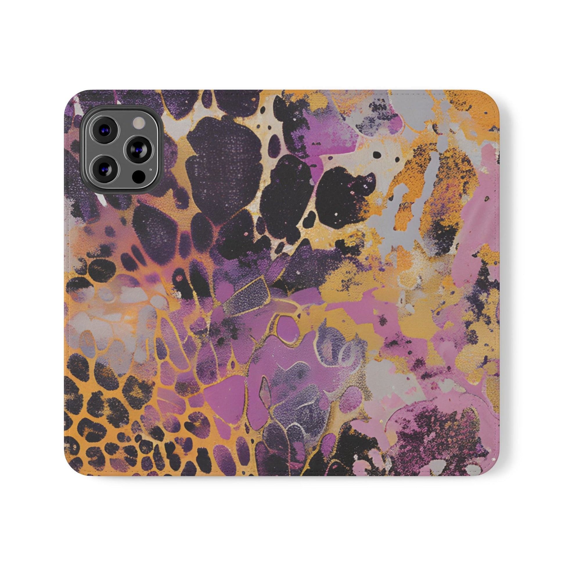 Vibrant Abstract Art Flip Cases, Artsulli - Art is Long, Life is Short, Phone Case, Size, iPhone 12 Pro Max, , , , , 75159272231870327137