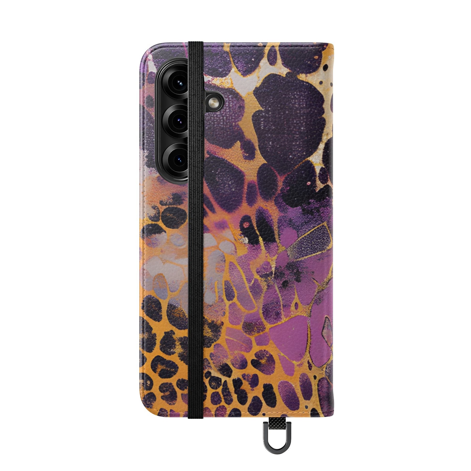 Vibrant Abstract Art Flip Cases, Artsulli - Art is Long, Life is Short, Phone Case, , , , , , , 