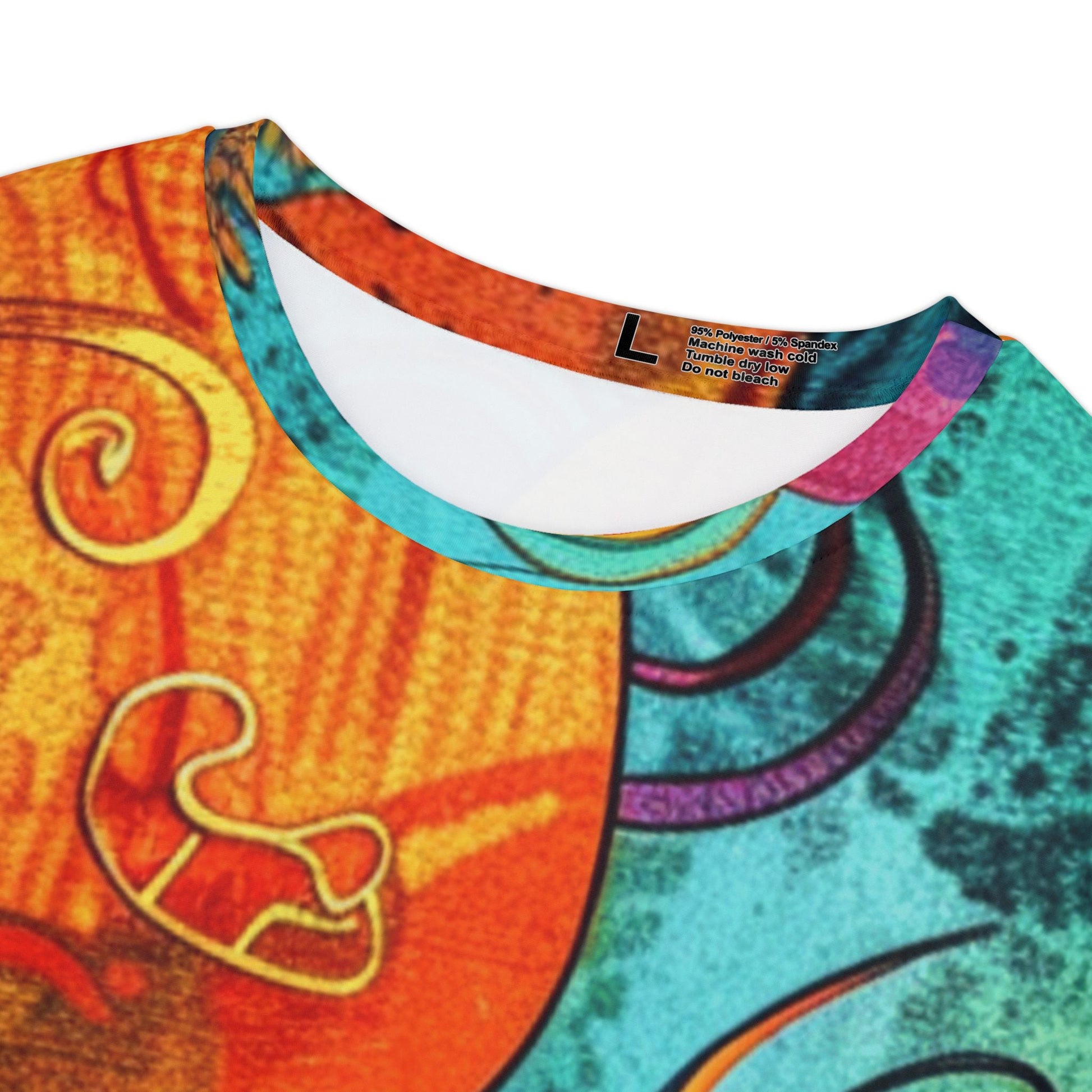 Vibrant Abstract Bohemian T-Shirt, Artsulli - Art is Long, Life is Short, All Over Prints, , , , , , , 