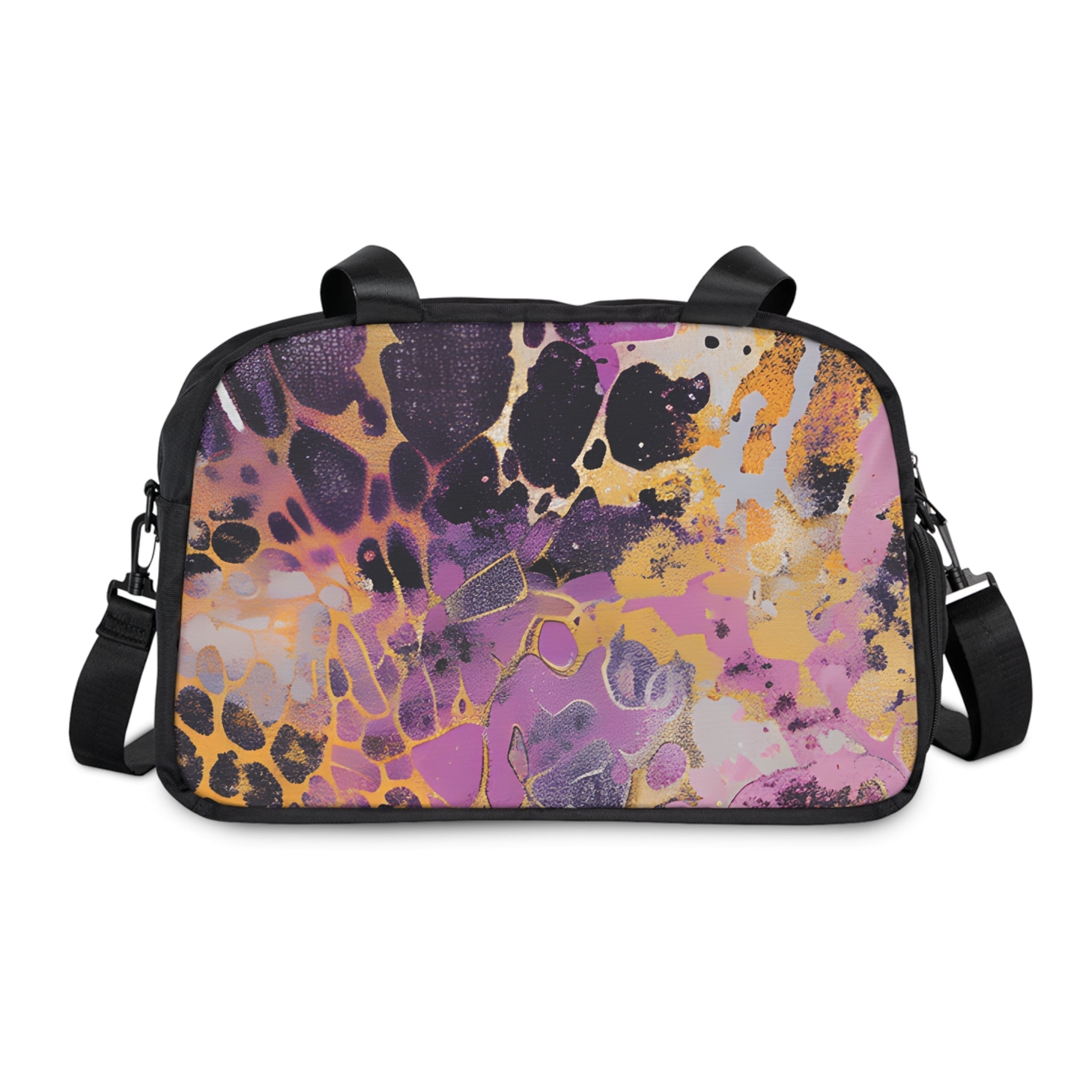 JAKKOUTTHEBXX Vibrant Abstract Fitness Handbag 2025