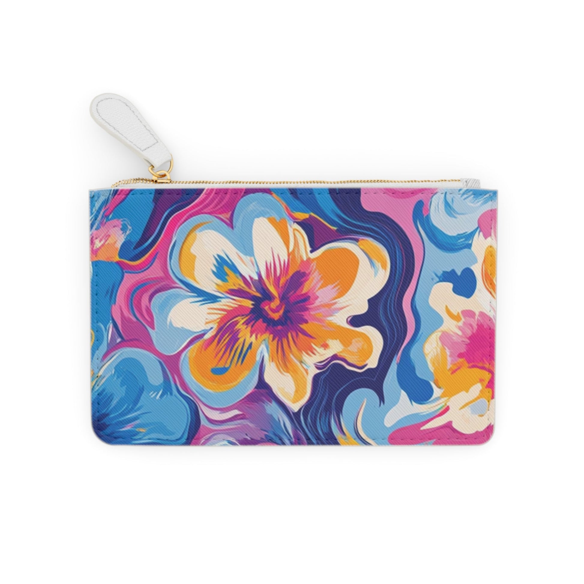 Vibrant Abstract Floral Clutch Bag, Artsulli - Art is Long, Life is Short, Bags, , , , , , , 