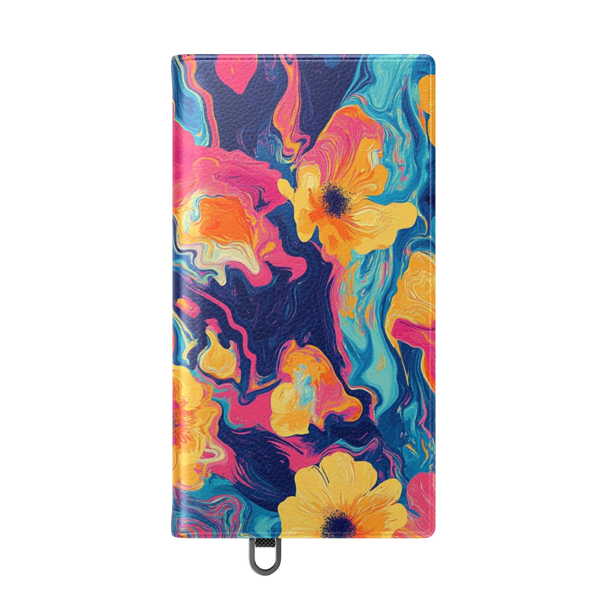 Vibrant Abstract Floral Flip Cases, Artsulli - Art is Long, Life is Short, Phone Case, , , , , , , 